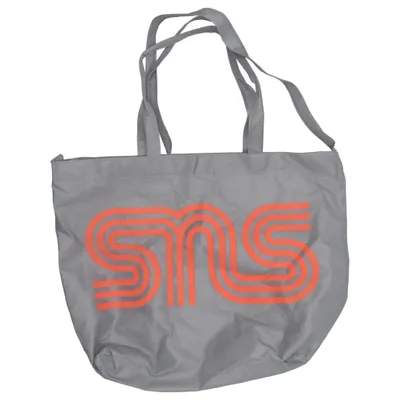 Sac en toile (Gris, Orange) de SNS