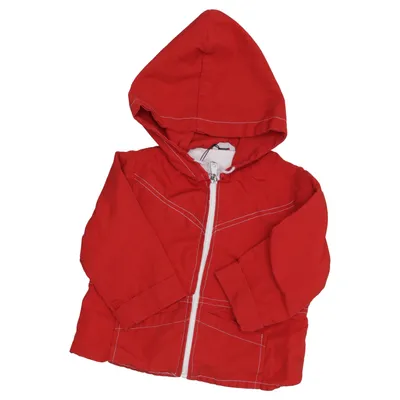 Jakke (Rød) fra Diolen Bomuld, Polyester