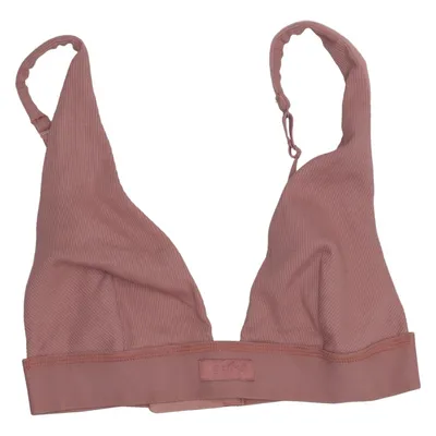 Brassière (Marron) de Skims Coton, Élasthane, Polyamide