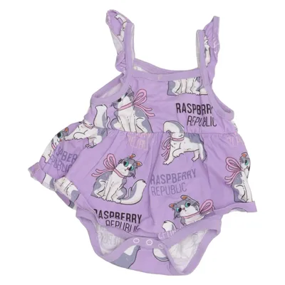 Body (Purple, Multicolored) from Raspberry Republic Cotton, Elastane