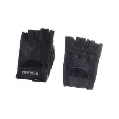 Fingerless gloves (Black) from Flying Eagle