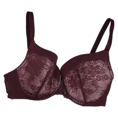 Soutien-gorge (Violet) de Mariemeili Élasthane, Polyamide