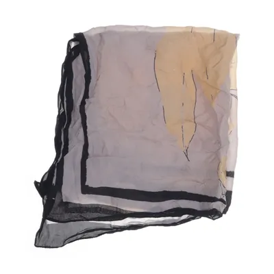 Scarf (Beige, Flerfärgad) från WERA Silke