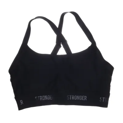 Sport-bh (Zwart) van Stronger Elastaan, Polyamide, Polyester