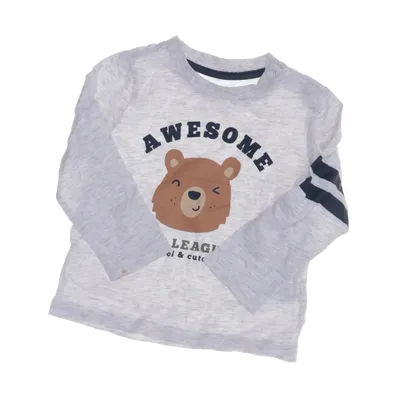 T-shirt à manches longues (Gris) de Baby C&A Coton