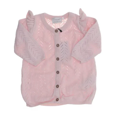 Cardigan (Roze) van Fixoni Organisch katoen