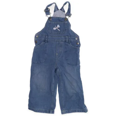 Hängselbyxor (Blå) från Impidimpi Bomull