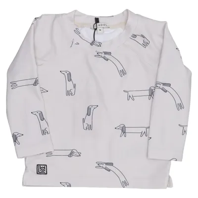 T-shirt de natation (Beige) de Liewood Élasthane, Polyester recyclé