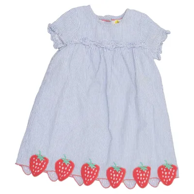 Dress (Blue, White, Red) from Baby Boden Cotton