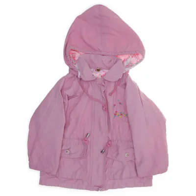 Veste (Rose) de Pummys Nylon, Coton