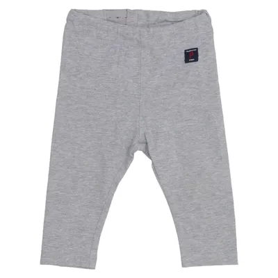 Legging (Gris) de Polarn O. Pyret Coton, Élasthane