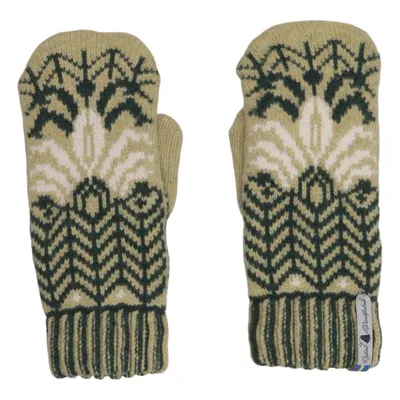 Moufles (Vert, Beige, Multicolore) de Öjbro Vantfabrik Laine de mouton