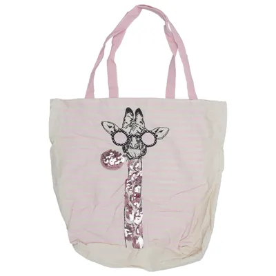 Canvas tas (Beige, Roze, Meerkleurig) van Atmosphere