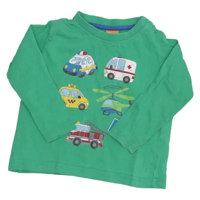 Langarmshirt (Grün) von Pusblu Baumwolle