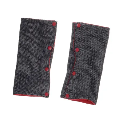 Wrist warmers (Gray, Black)