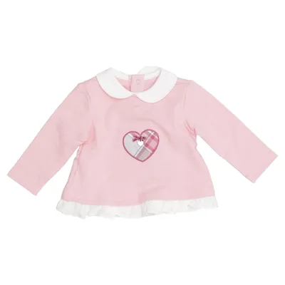 Bluse (Pink, Weiß) von Mayoral Newborn Baumwolle, Elasthan