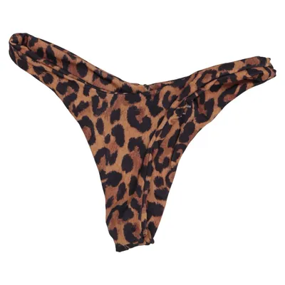 Bikini broekje (Bruin, Zwart) van Bayu the Label