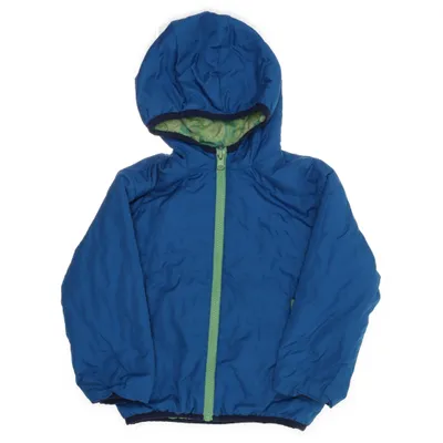 Vändbar jacka (Blå) från Kids Polyester