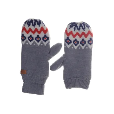 Wanten (Grijs, Rood, Blauw)