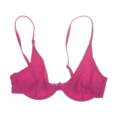 Bikini top (Roze) van Nelly Elastaan, Metallvezel, Polyamide, Gerecycled polyester