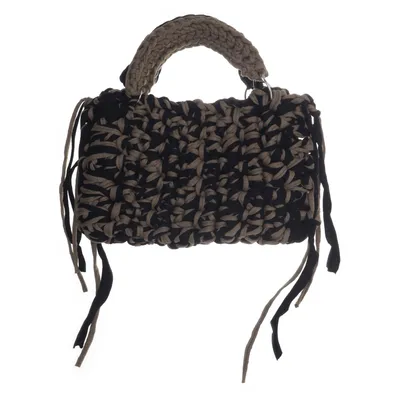 Handväska (Svart, Grön)