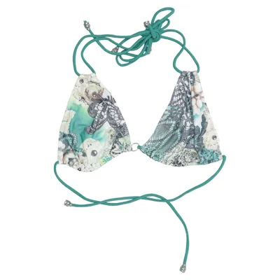 Bikinioberteil (Grün, Mehrfarbig) von Sunkini Swimwear Elasthan, Polyester