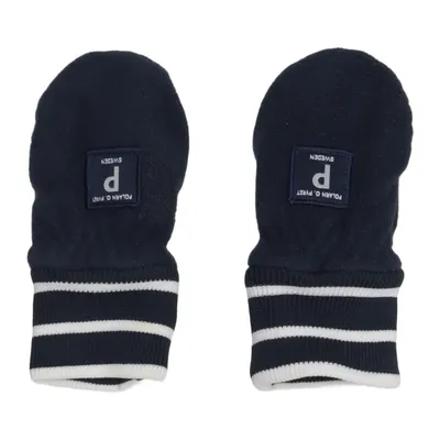 Mittens (Blue, White) from Polarn O. Pyret Recycled polyester