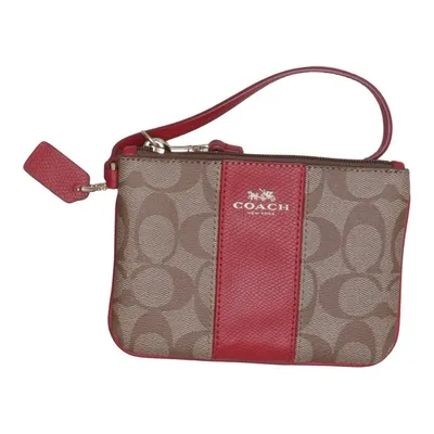 Clutch bag (Brown, Red) from Coach