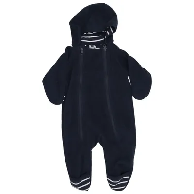 Outdoor overalls  (Blå, Hvid) fra Polarn O. Pyret Bomuld, Polyester