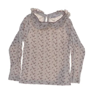 Blouse (Beige, Meerkleurig) van Lil'Atelier Organisch katoen