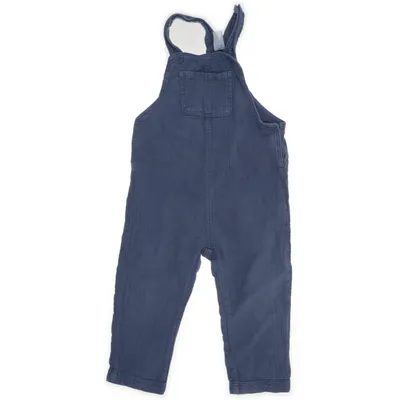 Hängselbyxor (Blå) från H&M Bomull