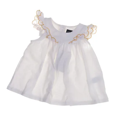Jurk (Wit) van Cynthia Rowley Katoen, Elastaan, Polyester