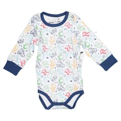 Body (Weiß, Mehrfarbig) von Petite Mini Baumwolle