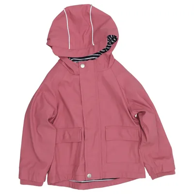 Veste imperméable (Rose, Noir, Blanc) de Topomini Coton, Polyester, Polyuréthane