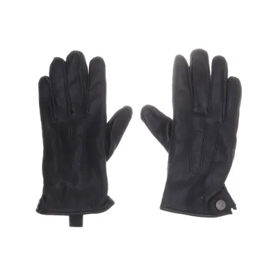 Leren handschoenen (Zwart) van Goosecraft Polyester, Leer