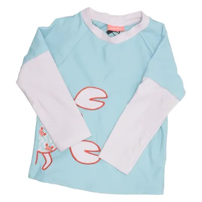 Zwemshirt (Blauw, Wit) van Sunuva Elastaan, Polyamide, Polyester