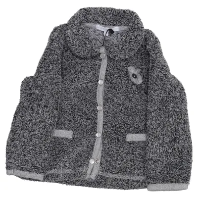 Cardigan (Grijs) van Gymp Katoen, Polyester