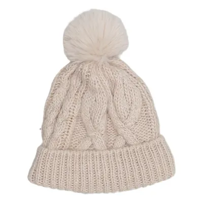 Bobble hat (Beige) from Zara Accessories