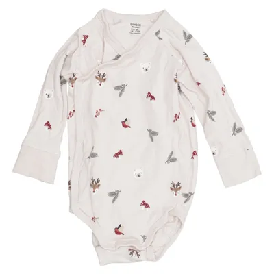 Body (Beige, Multicolored) from Lindex Newborn Cotton, Elastane