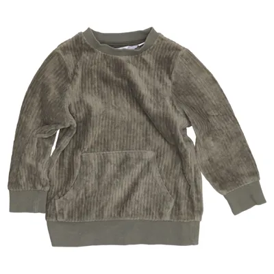 Sweatshirt (Vert) de MyWear Kids Coton, Élasthane, Polyester