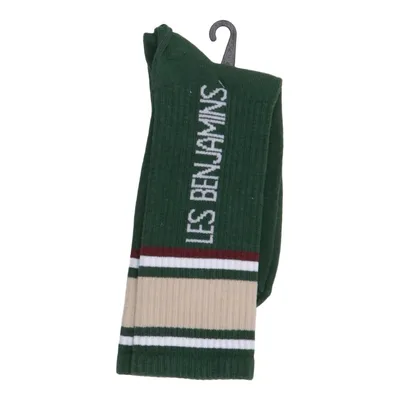 Socks (Green, Beige, Multicolored) from Les Benjamins