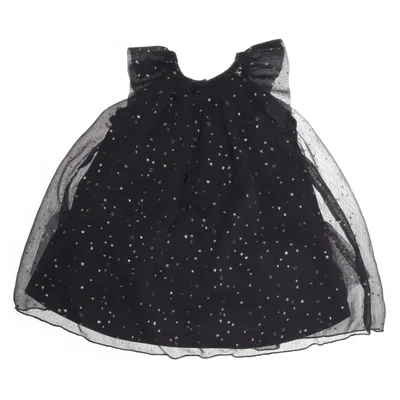 Klänning (Grå, Guldfärgad) från Lindex Baby Polyester