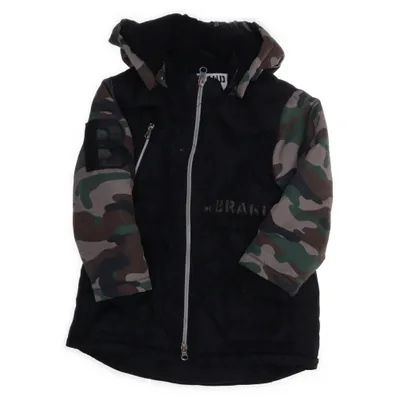 Parka (Black, Green, Multicolored) from The Brand Nylon, Polyester