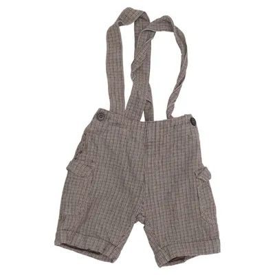 Korte tuinbroek (Bruin) van Newborn Katoen, Polyester
