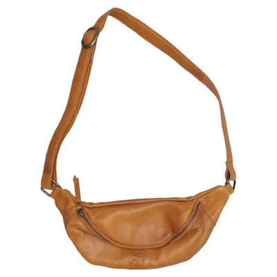 Sac-banane (Marron) de Gusti Leder Studio