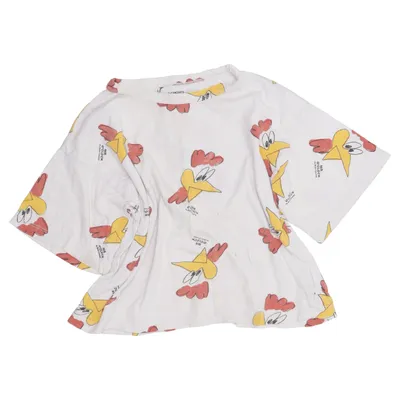 T-shirt (White, Yellow, Red) from Bobo Choses Cotton