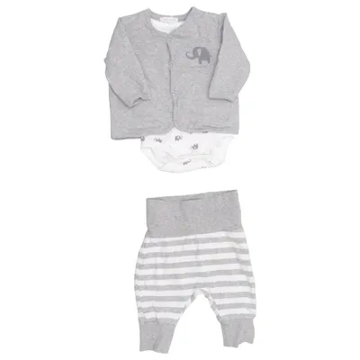 Set (Grau, Weiß) von Bellybutton Elasthan, Bio-Baumwolle