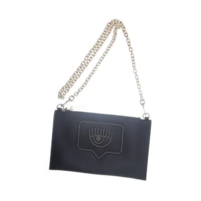 Axelremsväska (Svart, Guldfärgad) från Chiara Ferragni