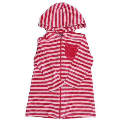 Bathrobe (Pink, White) from Kuling Outdoor Polyester