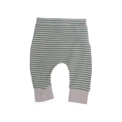 Pants (White, Green) from Little Green Radicals Organic cotton